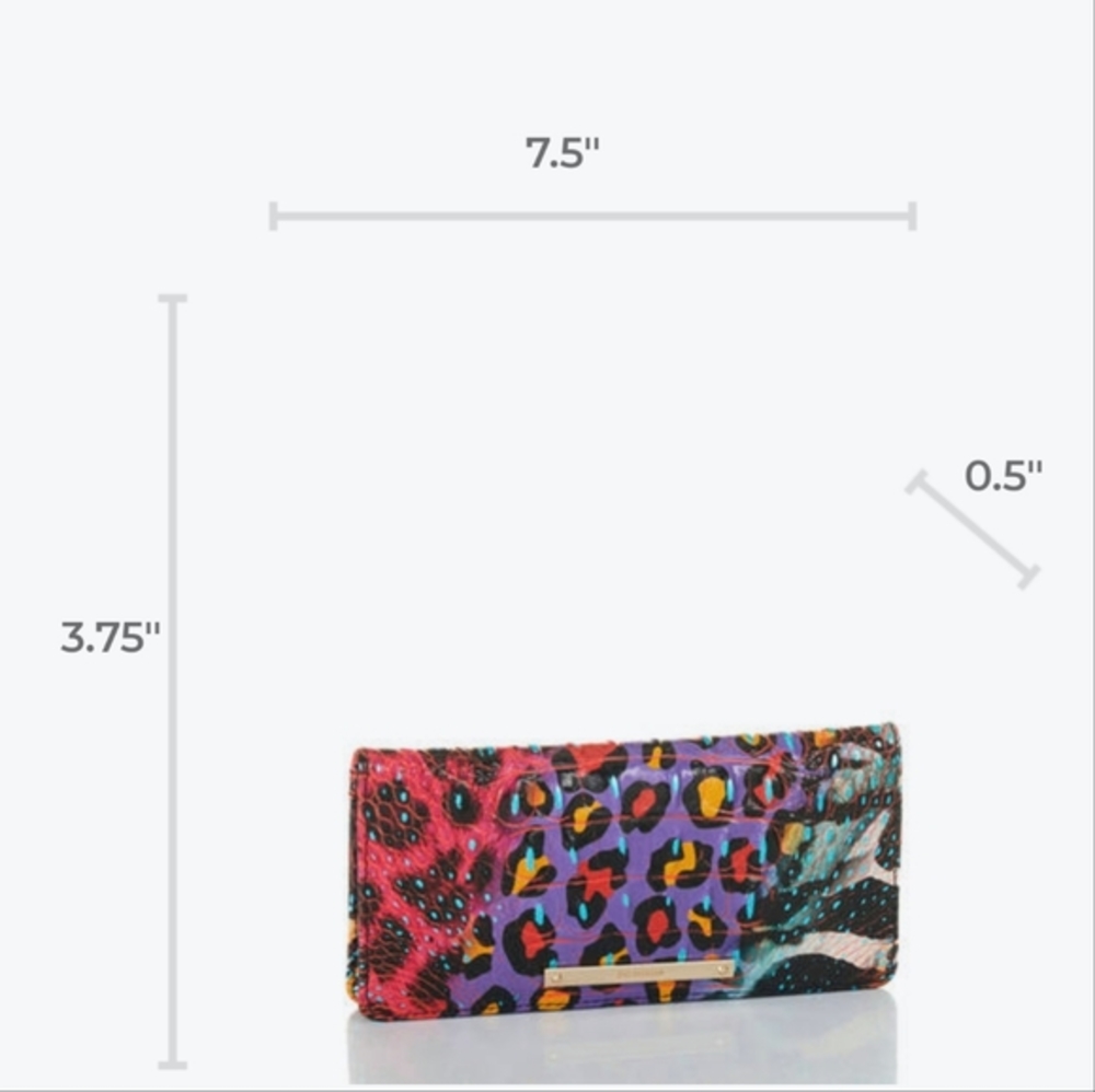 NWT Brahmin Stampede Melbourne Ady Wallet - Picture 15 of 15